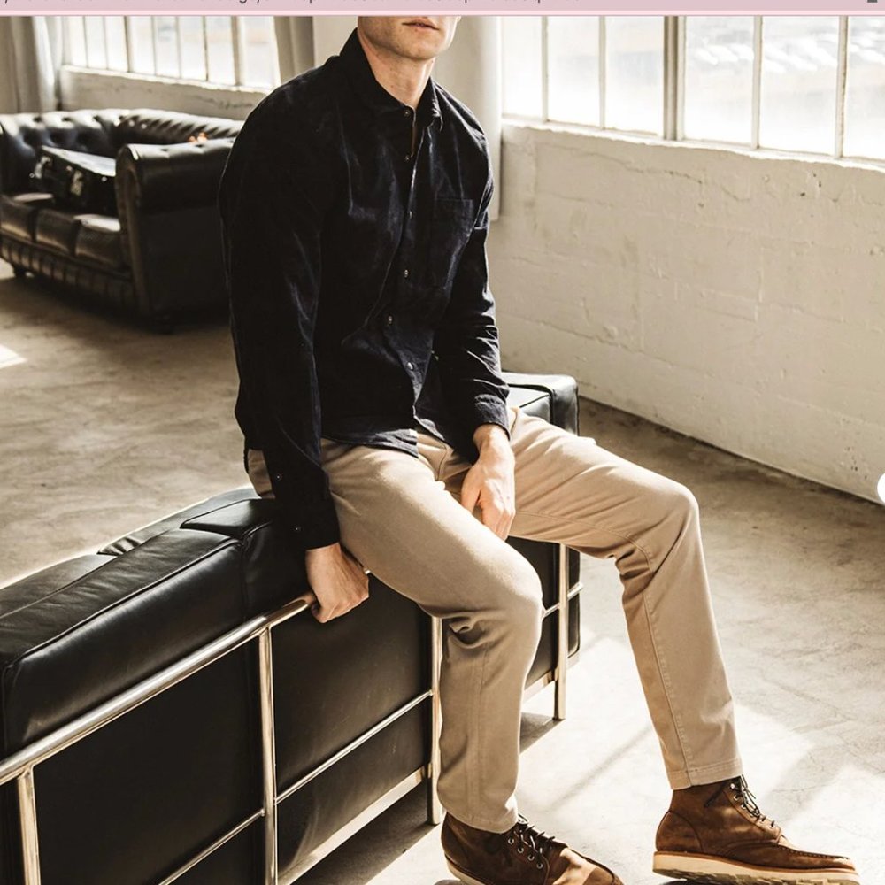 The Axe Denit Chino - Sand Beige